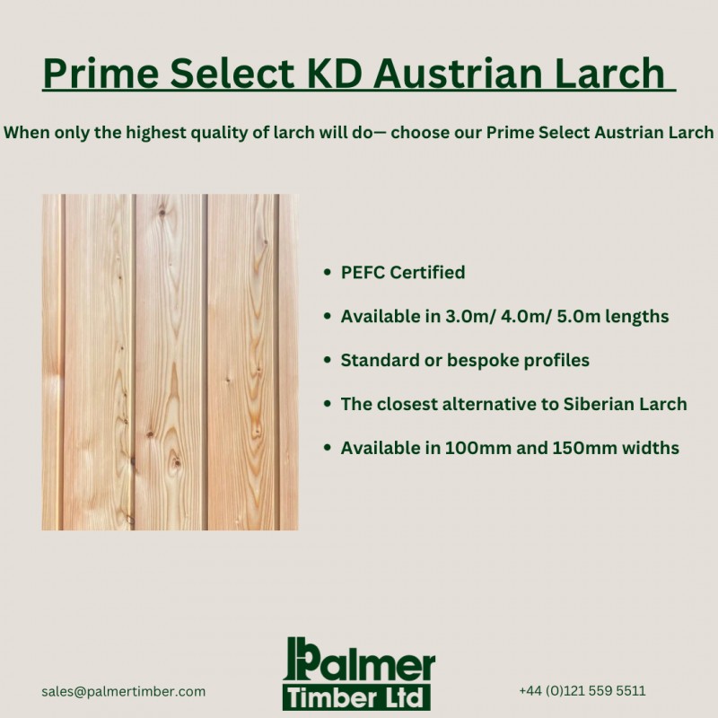 Prime Select KD Austrian Larch 